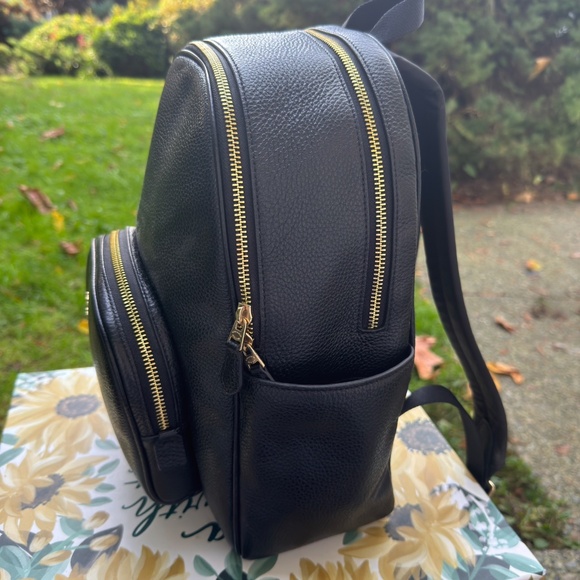 Coach Court Backpack Gold/Black - Picture 4 of 5